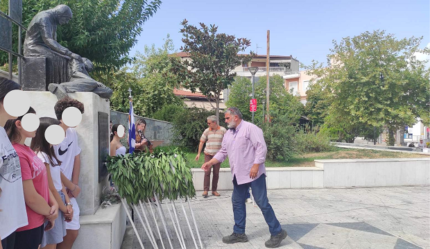 Ο Δήμαρχος Διστόμου – Αράχωβας – Αντίκυρας στην εκδήλωση μνήμης και τιμής για τους Απαγχονισθέντες Λιβαδείτες