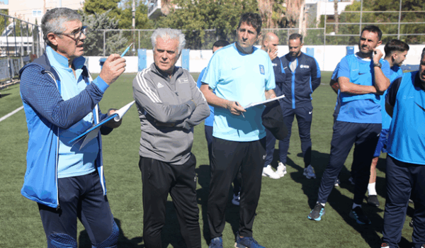 Συμμετέχοντες στην 9η Σχολή προπονητών UEFA PRO κατά την ολοκλήρωση της 1ης φάσης.