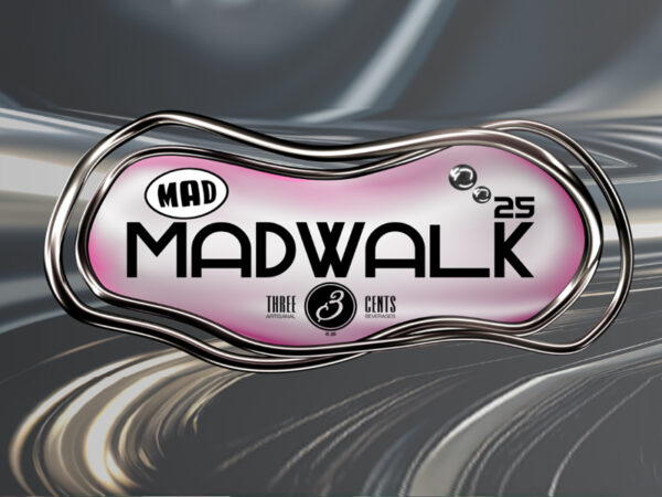 Το λογότυπο του MadWalk 2025 by Three Cents, αποκαλύπτει το φαντασμαγορικό line-up του με λάμψη, μουσική και μόδα.