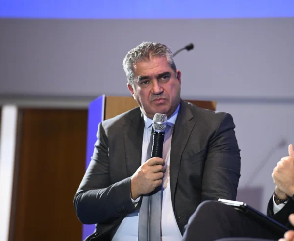 Ο Γ.Γ. Υποδομών μιλάει στο Olympia Forum για την εξοικονόμηση νερού ως στρατηγική προτεραιότητα.