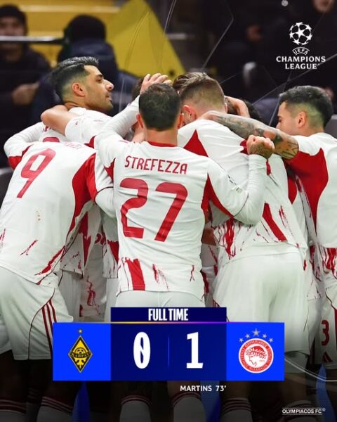 Ομάδα πανηγυρίζει νίκη 1-0 στην Ευρώπη, αφήνοντας ελπίδες για νέες διακρίσεις στο Champions League.