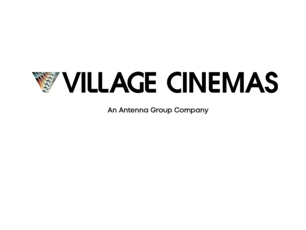 Λογότυπο Village Cinemas, εταιρείας του ομίλου ΑΝΤΕΝΝΑ, μετά την εξαγορά των Options & Town Cinemas.