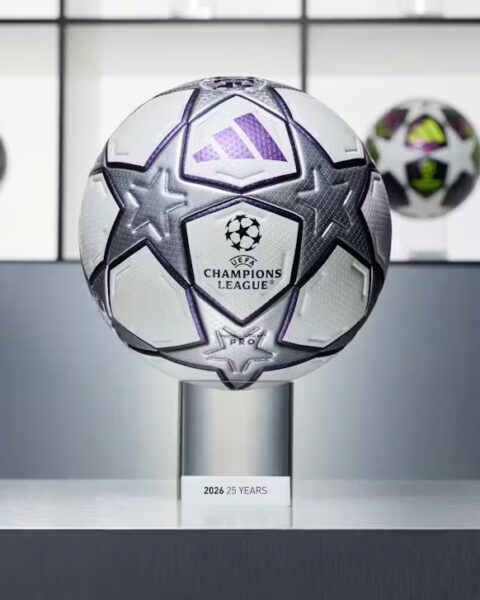 Η adidas παρουσιάζει την επετειακή Official Match Ball για τα 25 χρόνια συνεργασίας με την UEFA Champions League.