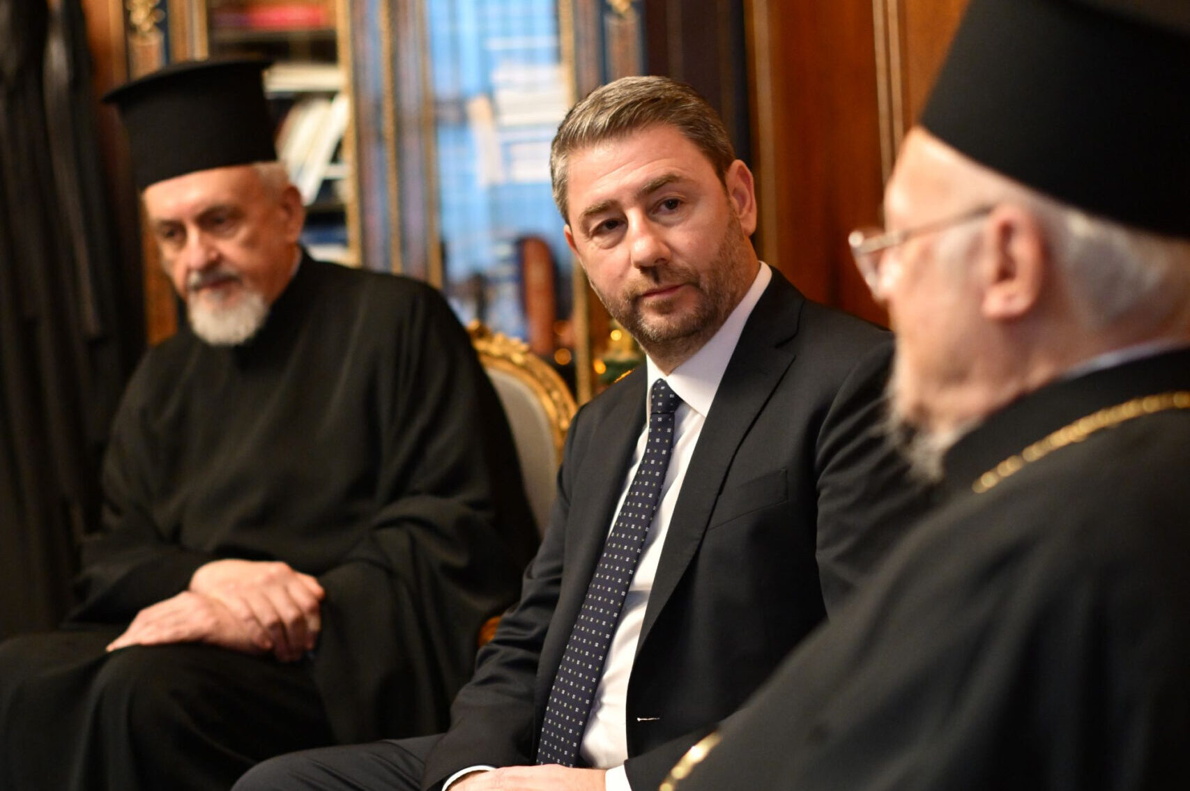 Ν. Ανδρουλάκης: «Κάθε συνάντηση με τον Οικουμενικό Πατριάρχη είναι μάθημα ανθρωπιάς, ενσυναίσθησης και διορατικότητας, σε αυτές τις κρίσιμες για την ανθρωπότητα στιγμές»