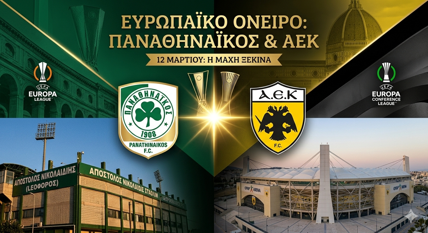 Το ευρωπαϊκό μονοπάτι των “Αθηναίων”: Οι αντίπαλοι, οι έδρες και το πλάνο για τα ημιτελικά!