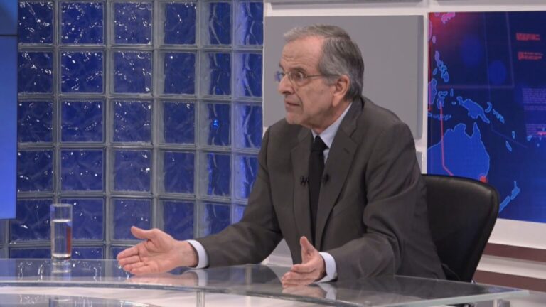 Αντώνης Σαμαράς: «Το χάος είναι ο κ. Μητσοτάκης» – Σφοδρή επίθεση για ακρίβεια, διαφθορά και εθνικά θέματα
