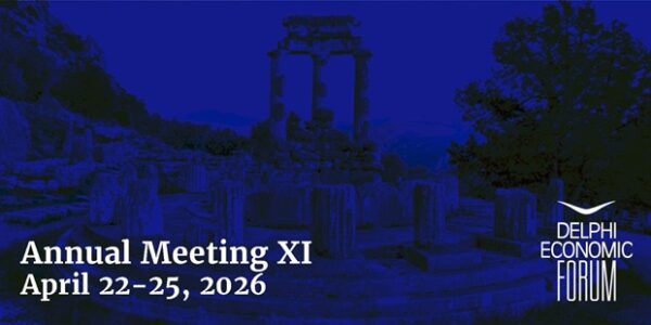Το Οικονομικό Φόρουμ των Δελφών XI, που θα πραγματοποιηθεί 22-25 Απριλίου 2026, εστιάζει στον διάλογο και τη συνεργασία.