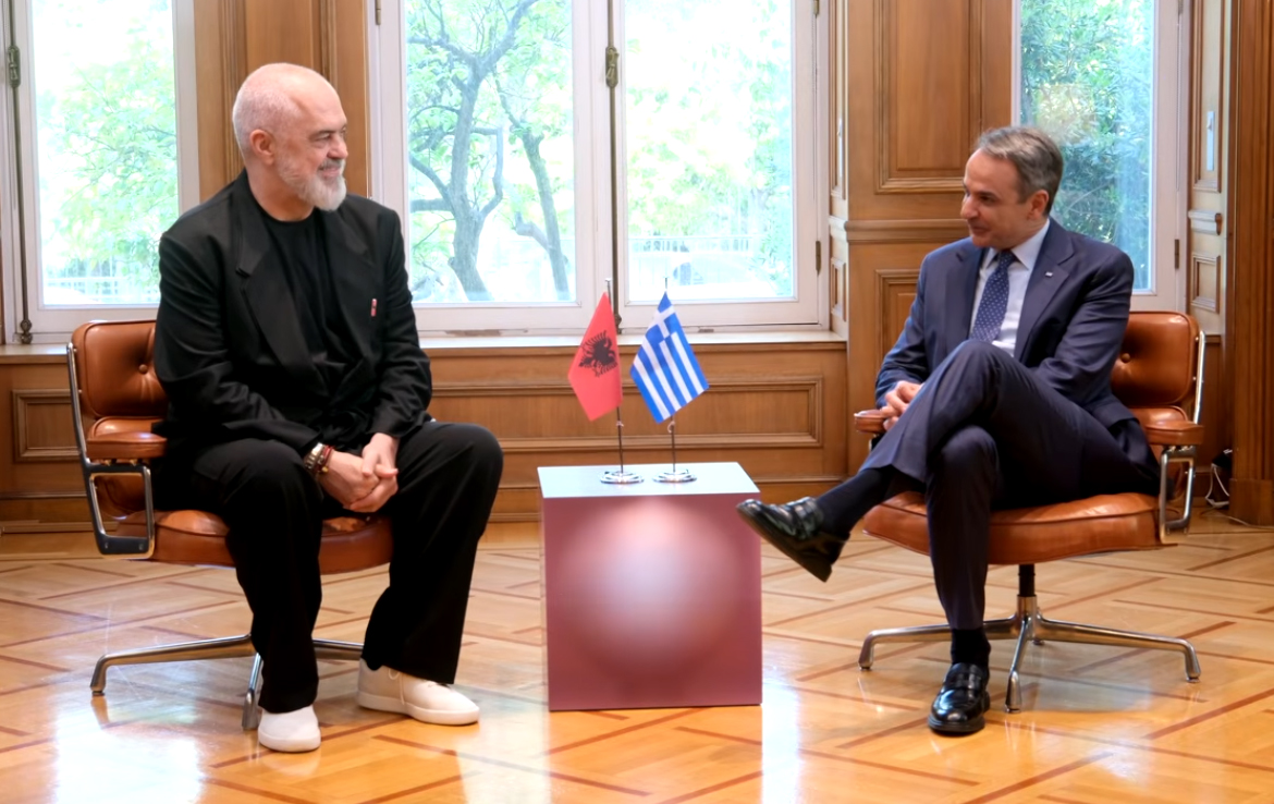 Συνάντηση Μητσοτάκη-Ράμα: Εστίαση στη στρατηγική σχέση