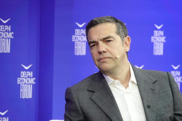 Ο Αλέξης Τσίπρας μιλάει στο Φόρουμ των Δελφών για την κατάσταση της χώρας.