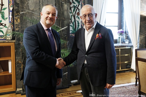 Συνάντηση του Προέδρου Βουλής με τον Πρέσβυ του Ηνωμένου Βασιλείου