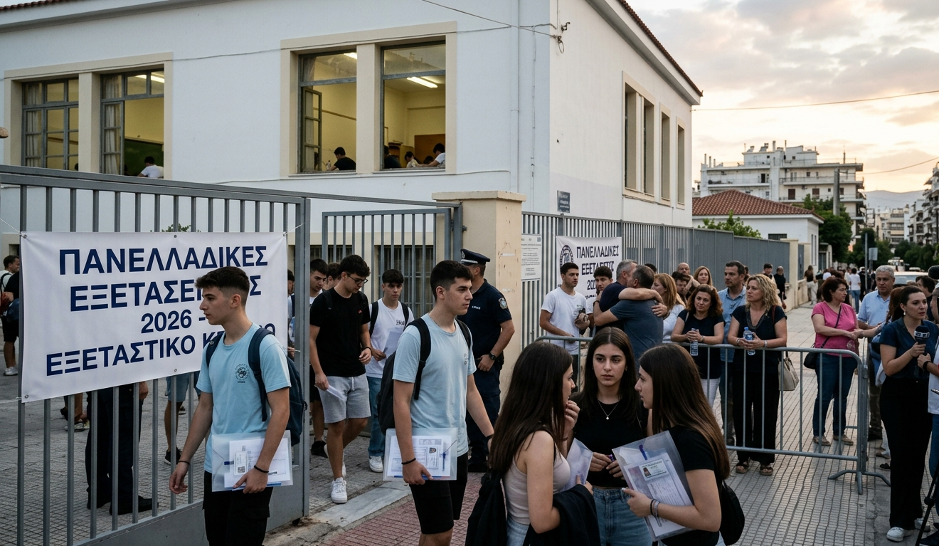 Πανελλαδικές 2026: Με Νεοελληνική Γλώσσα η πρεμιέρα των εξετάσεων