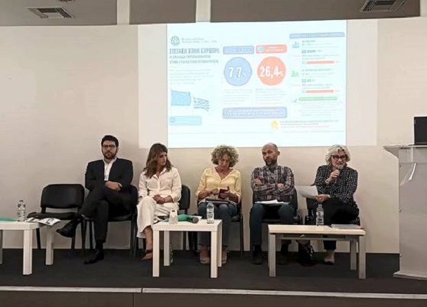 Θεανώ Φωτίου: “Δεν δικαιολογούνται αυταπάτες ότι αν δεν πέσει η Δεξιά μπορούν να εφαρμοστούν πολιτικές που αντιμετωπίζουν αποτελεσματικά τη στεγαστική κρίση στη χώρα μας.”