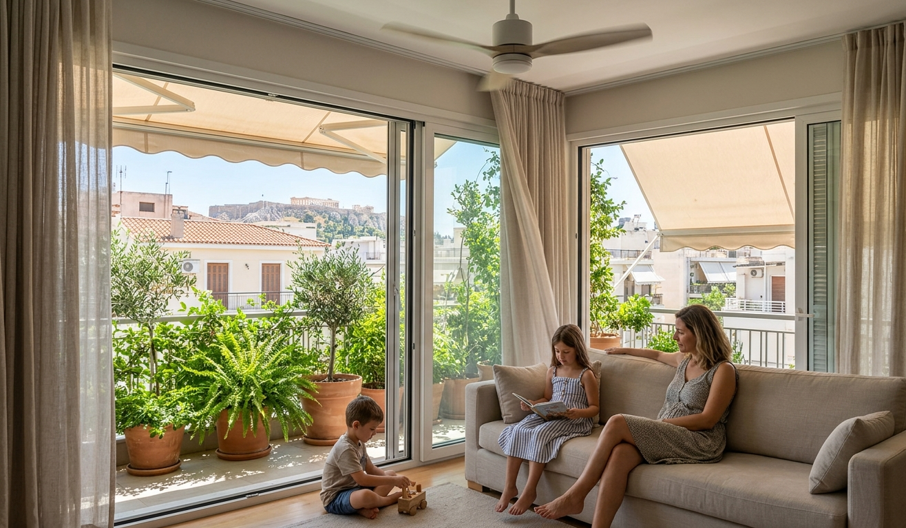 5 έξυπνοι τρόποι για φυσική δροσιά στο σπίτι