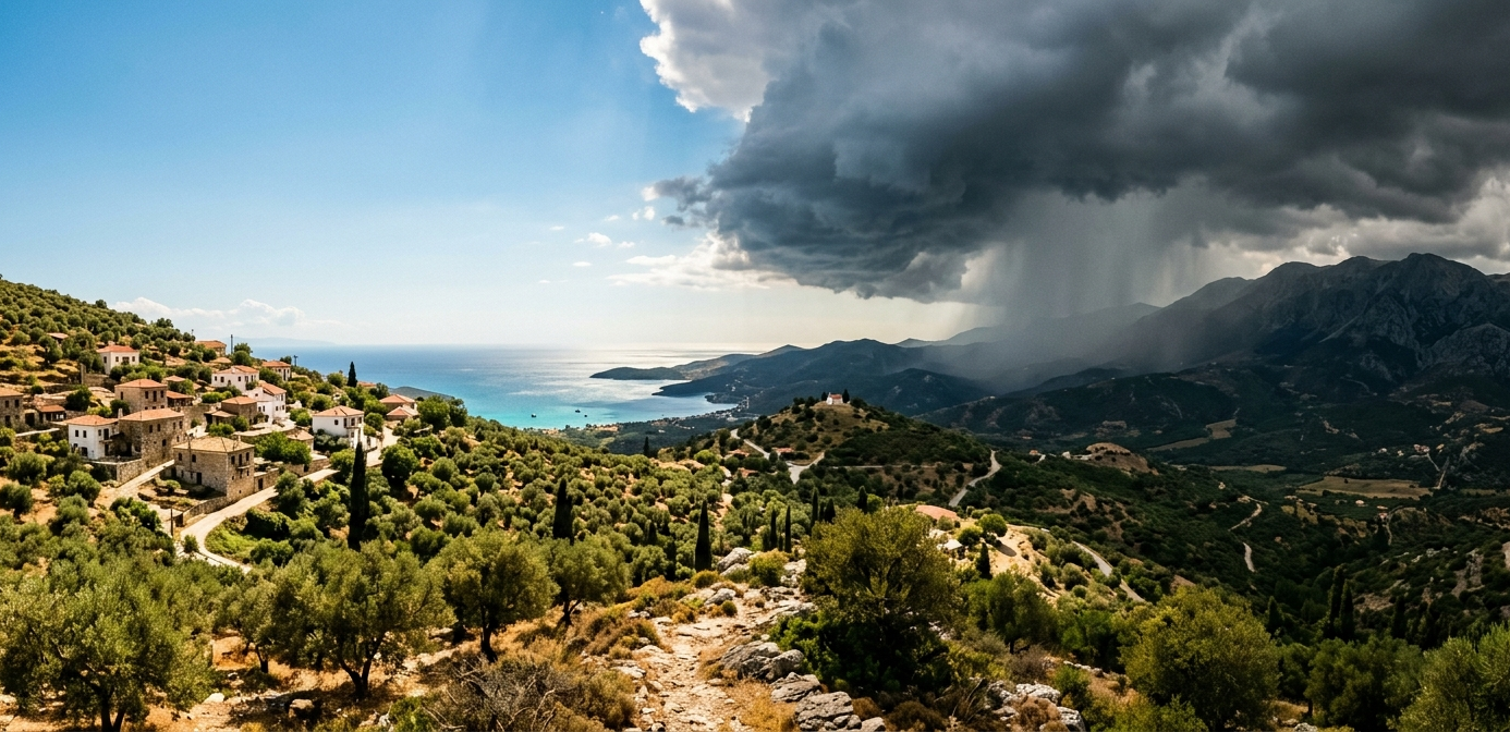 Αστάθεια και ζέστη όλη την εβδομάδα: Πού θα σημειωθούν βροχές