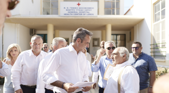 Κυριάκος Μητσοτάκης: Η Λέρος είναι ένα νησί που έχει μπει για τα καλά στον τουριστικό χάρτη