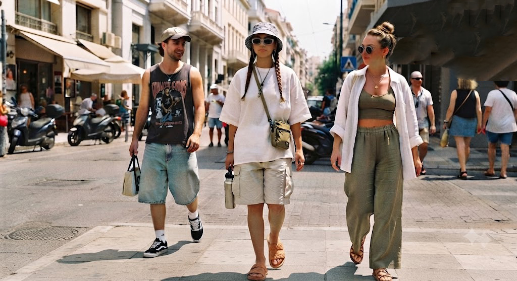 Το «Street Wear» του Καύσωνα: Πώς να μείνεις «Cool» και «Stylish» στην Πόλη