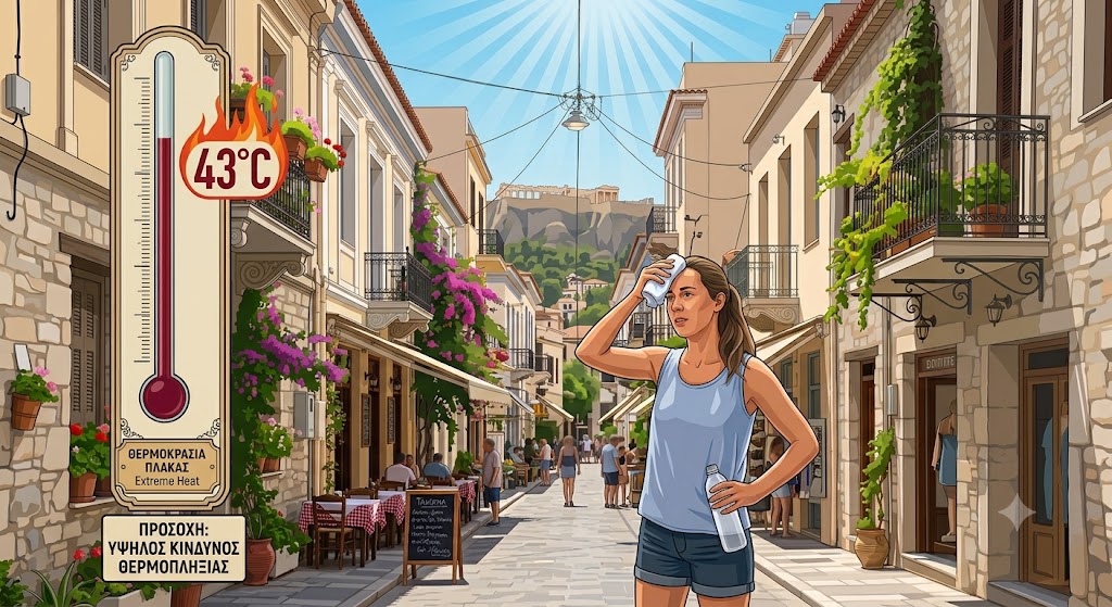 10 απλές οδηγίες προστασίας από τον καύσωνα