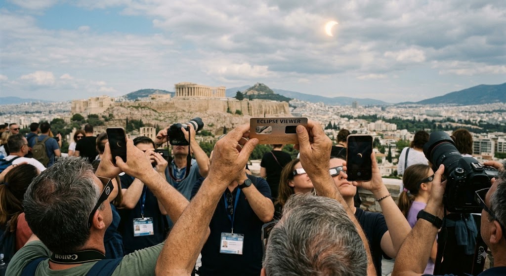 Ολική έκλειψη Ηλίου: Γιατί το σπάνιο φαινόμενο θα «προσπεράσει» την Ελλάδα και πού θα γίνει η μέρα… νύχτα – Δείτε LIVE