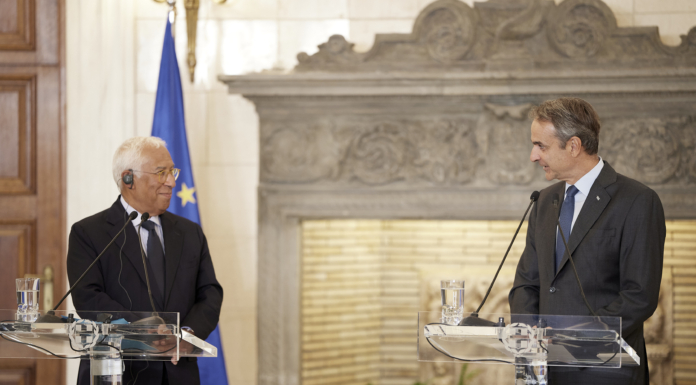 «Δεν δεχόμαστε υποδείξεις!»: Το ηχηρό μήνυμα Μητσοτάκη στην Άγκυρα δίπλα στον Αντόνιο Κόστα!
